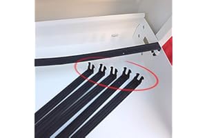 STARMART Set di 5 stecche ferma-scarpe per le Scarpiere SalvaSpazio Slim! | Originali | Adatte a qualunque scarpiera Slim Magik, a 3, 4 o 5 ante| Facili da Montare