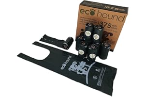 Ecohound Oceanex 375 Medium Vest Dog Poop Bags On A Roll With Tie Handles