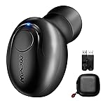 Mpow Auricolare Mini Bluetooth 4.1 Auricolare Singolo Wireless Auricolare Mini Invisibile, in-Ear Bluetooth Auricolari...