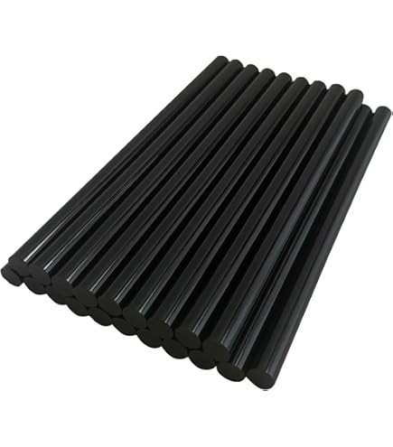 KnorrPrandell Gütermann - Bastoncini Adesivi Per Colla A Caldo, 9 Pezzi Da 20cm, Trasparenti - Ricarica Pratissima - Foto 10