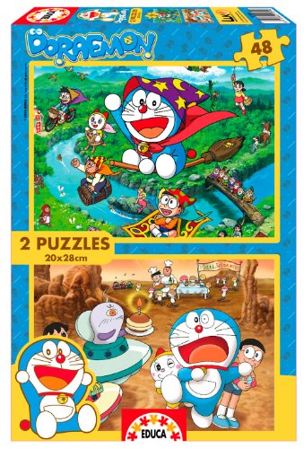 Imagen 1 de Educa Borrás - 2X48 Doraemon (15399)