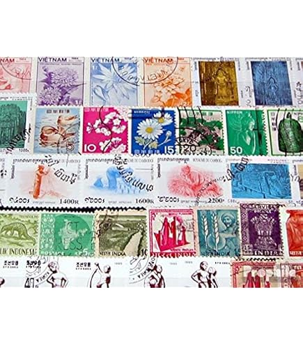 100 Francobolli Diversi Wildcats – Leoni, Tigri, Leopardi – Prophila Collection – Per Collezionisti - 2