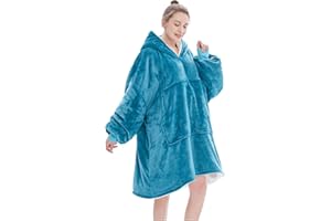 FELOVE Sweat à Capuche Surdimensionné, Sweat Couverture Original, Sweat Géant Super Doux, Chaud et Confortable, Sweat à Capuche Adapté aux Adultes, Hommes, Femmes, Adolescents