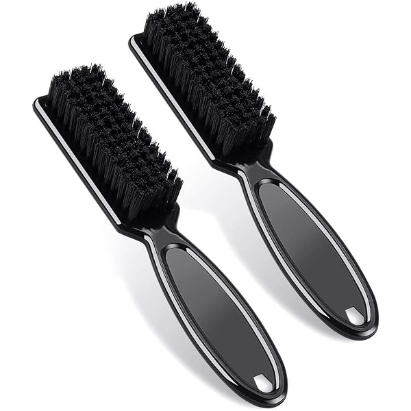 2 Barber-Nackenbürsten + 1 Spitzer Kamm – Praktisch Zum Entfernen Von Haaren Nach Dem Schnitt