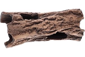 GARPET Acuario Terrario Decoración Cerámica Tubo para siluros Cueva Tubo Reptiles Raíz Rama Pez Siluro Tubo de barro Tubo de desove Escondite