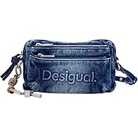 Desigual borsa a tracolla Mone Denim Medium Wash 8445110668955