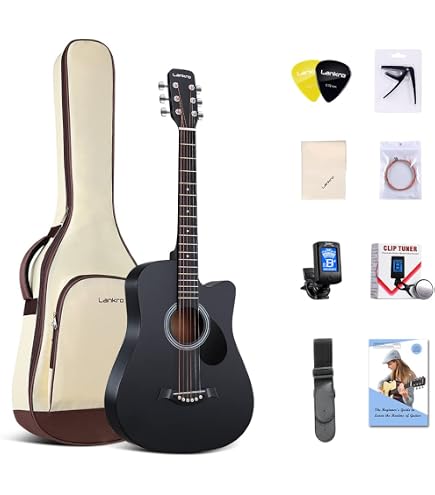 Sugar Jeu Klassische Konzertgitarre – Robuste Gitarre Mit Flexibler Gestaltung | Extra Ausstattung
