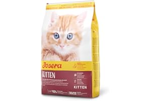 JOSERA Kitten 10 kg | Croquettes pour chaton | Nourriture Super Premium pour un développement optimal des chats en période de croissance | Sac de 10 kg
