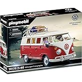 PLAYMOBIL 70176 Volkswagen T1 Camping Bus, para niños a Partir de 5 años