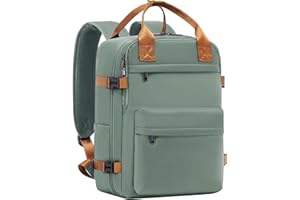 COOLIFE Handgepäck Rucksack für Easyjet Handgepäck 45x36x20, Reiserucksack Handgepack Flugzeug 30L mit Laptopfach für Weekender Kurze Trip, für Damen Herren(Dunkelgrün, 45×36×20cm)
