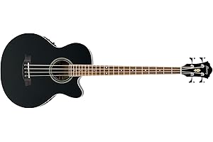 Ibanez AEB8E-BK Acoustic Bass Guitar 4-String