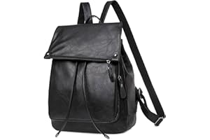 Vividora PU Leder Rucksack Damen,Elegant 2 in 1 Rucksack Handtasche Umhängetaschen Damen Modern Wasserdichte Anti-Diebstahl Cityrucksack Reisetasche mit Verstellbarem Handtaschengurt
