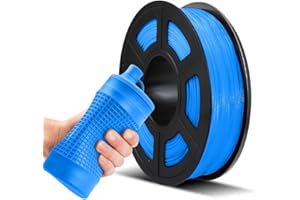 Filamento TPU 1,75 mm, Filamento Flessibile per Stampante 3D JAYO TPU Shore 95A, 0,5 kg TPU Blu, Precisione Dimensionale +/- 0,02 mm