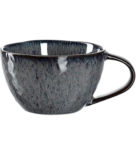 LEONARDO Matera Becher – Großer Keramikbecher 300 Ml, Handbemalt, Spülmaschinenfest