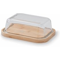 Portaburro In Vetro Kerafactum - Classico Con Coperchio - Lavabile In