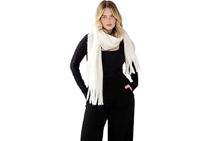 KELP STUDIOS Kelp Women Winter Scarf – Warm Soft Blanket Scarf for Cold Weather – Ladies Winter Scarf & Neck Warmer – 100% Recycled Polyester