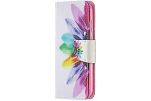 Reevermap Samsung Galaxy A22 5G Case PU Leather Cover for Samsung Galaxy A22 5G Shockproof Flip Wallet Bumper Case with Card Holder Kickstand Magnetic Closure, Mandala