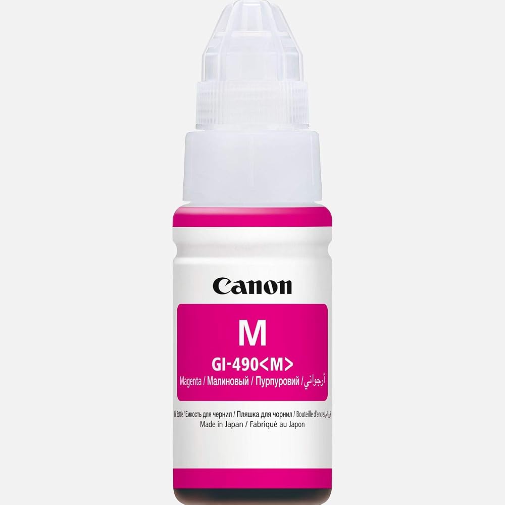 Canon GI-490 M Orijinal Magenta Mürekkep Kartuşu 0665C001