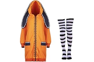 JTLB Yomotsuki Runa Cosplay Costume, Cosplay Costume Yomozuki Hoodie School Girl Uniform Set(M)