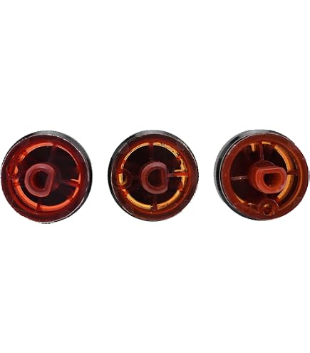 3 manopole AC, aria condizionata interruttore di controllo del calore per Ford Focus 2 3 MK2 MK3 Mondeo: nero