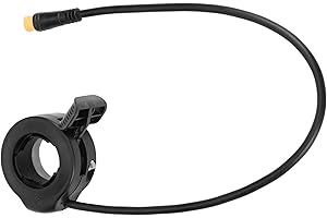 Baverta Accelerateur Trottinette Electrique Accessoires Commande D'AccéLéRateur Connecteur Thumb Throttle E-Bike AccéLéRateur Droit/Gauche De éTanche pour Scooters éLectriques 130x