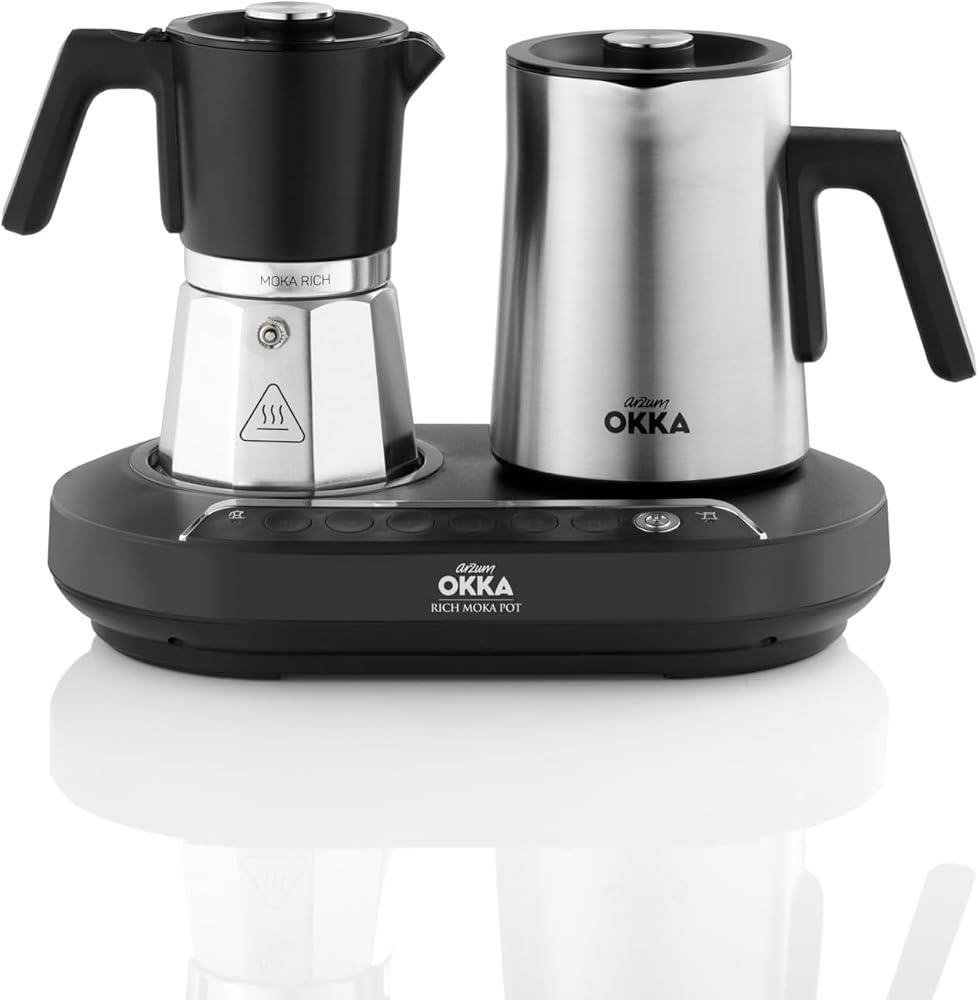 Arzum Okka OK0027 Rich Moka Pot Chrome
