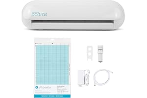 Portrait Silhouette Electronic Cutting Tool, White