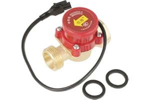 MARHYNCHUS Water Switch 220V 0.5A G3/4"-3/4" Thread Switch Switch Switch