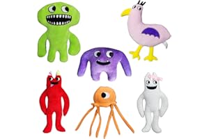 YISKY Garten of Banban Juguetes, 6 Pcs Animales Peluches, Jumbo Josh, Horror Game Plushies, Regalos para Niño y Aficionados