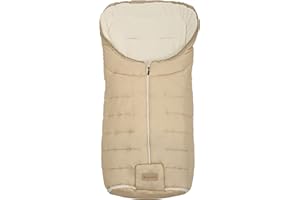 Altabebe AL2201-08 Active Sacco Termico Invernale per Passeggino, Beige - Bianco