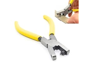 LONGRAY Belt Hole Puncher for Leather, Leather Belt Hole Puncher Tool, Fabric Hole Punch, Hole Punch Plier Shoe Strap Hole Puncher Universal 2.0mm Wrist Belt Punch Hole Tool Puncher Pliers Repair Tools