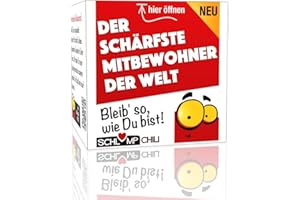 Schlump-Chili⎥Der schärfste Mitbewohner der Welt - Ein witziges Geschenk für die WG