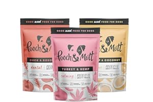 Pooch & Mutt - Meaty Dog Treats (Grain Free), Variety Set, Pack of 3x120g