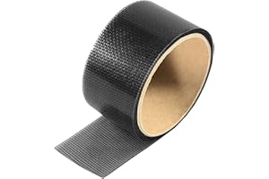 DURDIIY Fensterscheiben-Reparaturband 5cmx2m Fenster Tür Patch Reparatur Tape Fliegengitter Klebeband Selbstklebend Bildschirm Reparatur Band Insektenschutz Klebeband Reparaturband für Anti Moskito (Schwarz)