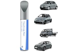 PARTS4EV 676/A/676 Grigio Campovolo/Campovolo grå reparationsfärg för Fiat exakt matchning – reparation av repor och flagning