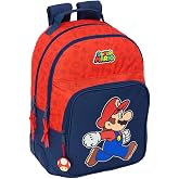 Safta SUPER MARIO TRICK &ndash; Children's School Backpack, Ideal for Children of Different Ages, Comfortable and Versatile, Qualit