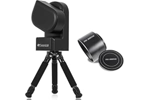ZWO Smart Telescope Seestar S50 & Omegon Taukappe für optimalen Schutz | Intelligentes Teleskop | Astrofotografie leicht gemacht | kompakt & benutzerfreundlich | Staub- & Streulichtschutz