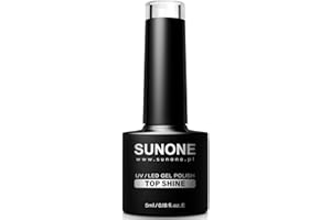 Sunone Lakier Hybrydowy UV/LED Hybryda 5Ml, Top Shine Bezbarwny