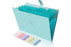 SKYDUE Cartella Portadocumenti, Cartella Scuola, Formato A4 Porta Documenti Con Bottone Scatto, Organizer Documenti Per Casa Scuola E Viaggio Di Lavoro Ospedale