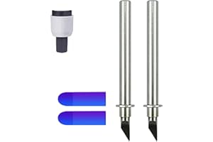 WOLOVO 2 hojas CADXBLD1 Auto Blade para Brother ScanNCut2 ScanNCut DX2 DesignNCut para soporte compatible CADXHLD1