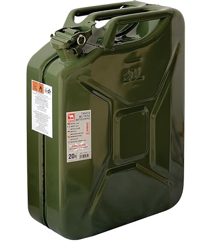 Beccuccio Tanica Benzina Metallo, Travasatore Per Taniche Da 5, 10 E 20 Litri - 2