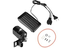 ESTINK Motore da 180 W per Macchine da cucire Regolatore di velocità variabile per Pedali da Cucire Parti Accessori per Macchina da Cucire con Pedale della Macchina da Cucire, EU plug