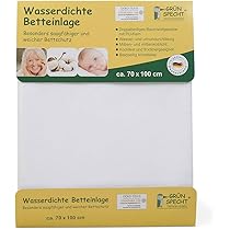 Protège-matelas Playshoes Molton 50x90 Cm - Imperméable Et Respirant | Certifié Oeko-Tex 100% Coton