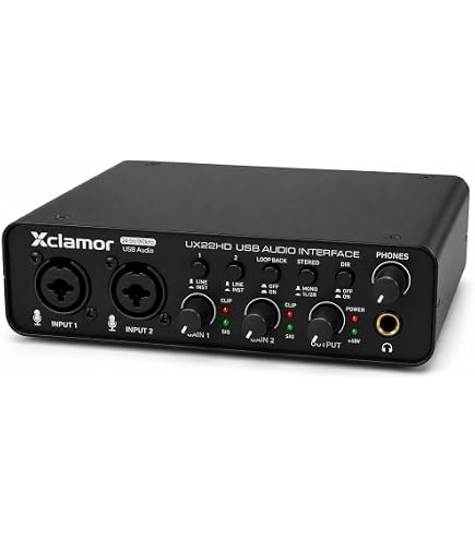 Behringer U-Phoria UMC204HD Audiophile 2x4, 24-Bit/192 kHz USB