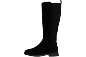 Tommy Hilfiger Women's Flag Suede Long Boot Fw0fw08779 High