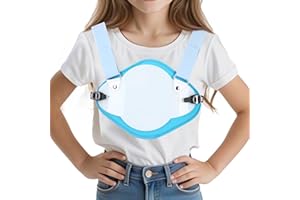 Tairibousy Pectus Carinatum Orthosis Brace, Adjustable Pigeon Chest Orthosis Support, Ribs Valgus Orthosis Braces, Breast Corrector with Size Adjuster for All Ages (L)