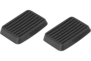 X AUTOHAUX Pair Brake Clutch Pedal Pad Rubber Cover for Car 3282524000