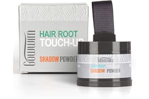 gowwim Root Touch Up,Hair Powder Hairline Color Shadow,Instantly Root Concealer Powder to Cover Up Roots,0.14oz,4g.