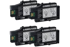 AQree Compatible T2950 Ink Maintenance Box Workforce WF-100W WF100W WF-100 Printer (4 Pack)