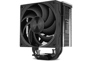 NOX XTREME PRODUCTS HUMMER H-400 – Disipador CPU FBD compatible AMD AM/AM4 e Intel 115X/1200/1700/1851, ventilador 120 mm PWM, 4 heatpipes cobre/aluminio, negro